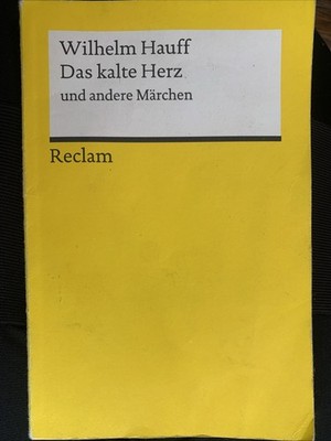 Das Kalte Herz und Andere Märchen Reclam von Wilhelm Hauff Taschenbuch