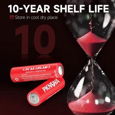 24 Pack Of AA Batteries 1.5V Ultra Alkaline 10-Year Shelf Life for TV Remote