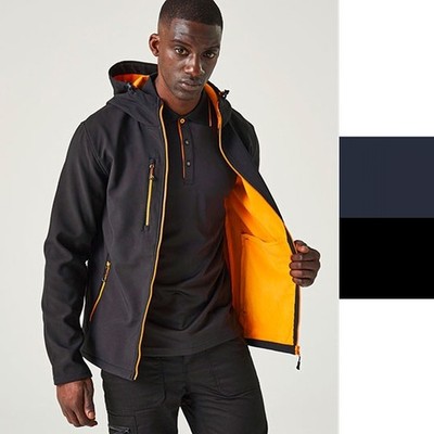 Regatta Navigate 2-Layer Hooded Softshell Jacket TRA705 Damen Herren Jacke NEU