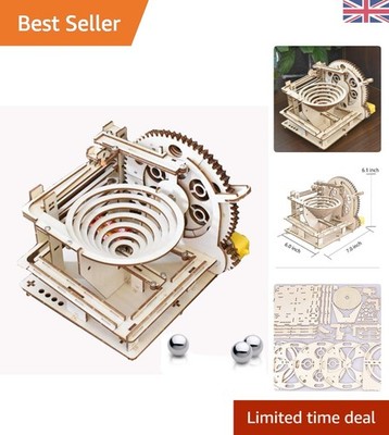 3D Puzzle Murmelbahn für Erwachsene Stamm Projekte Holz Technik Puzzle Kit S...