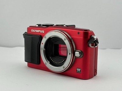 OLYMPUS PEN Lite E-PL6 Body Rot Spiegellose Kamera