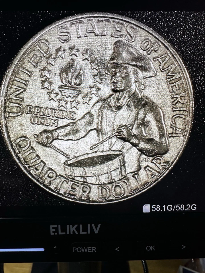 1976 DD Drummer Boy Quarter #45 - Image 2 of 4