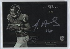 2015 Topps Diamond Auto 3/5 Justin Hardy #JH-3 Auto 0rd2