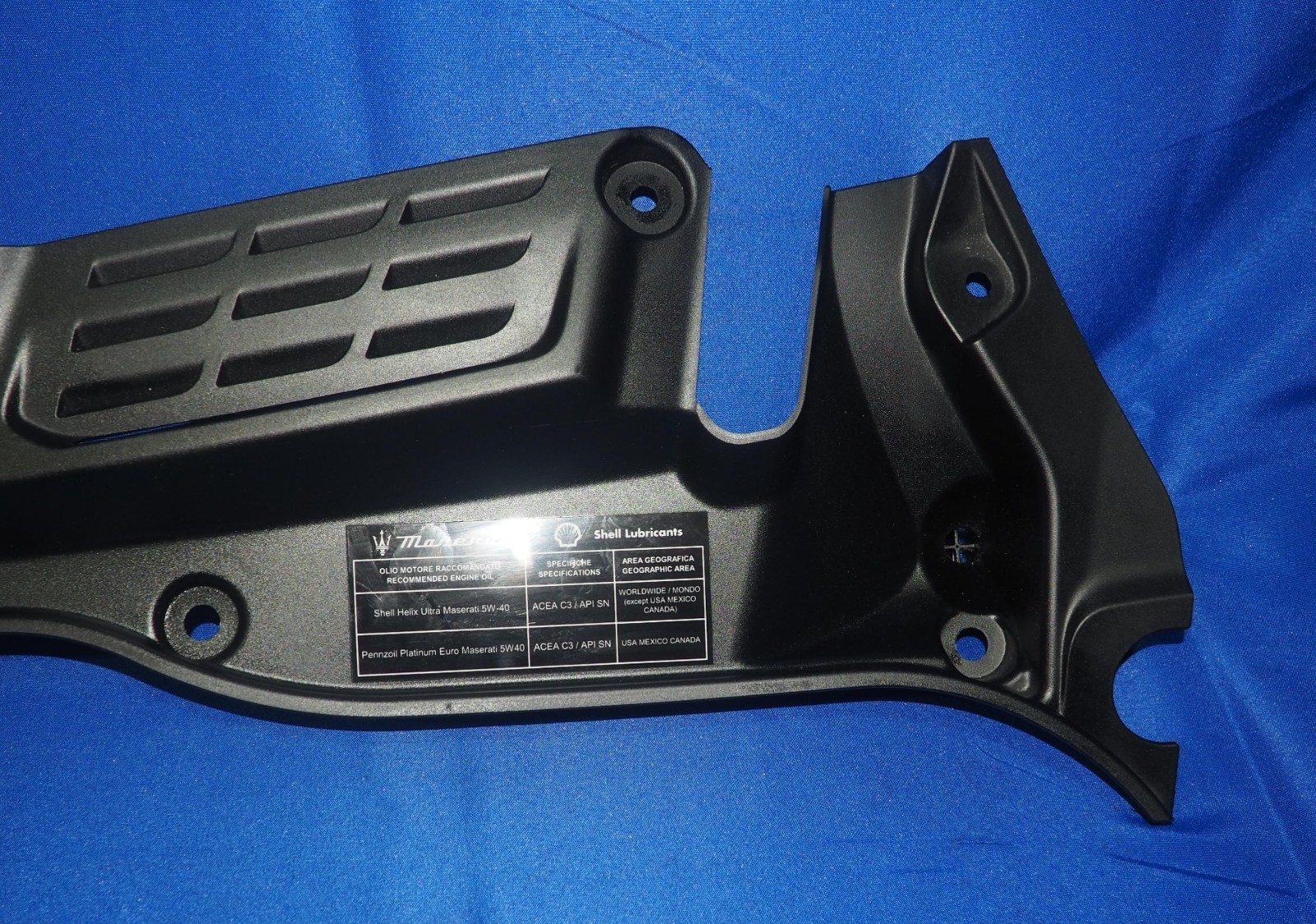 2022-2026 Maserati MC20 MCPura Engine Compart Cover Shield Panel OEM W/Warranty