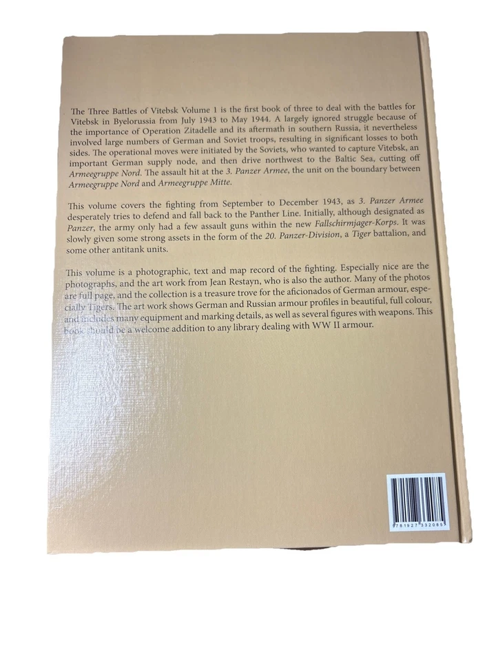 THE THREE BATTLES OF VITEBSK Volume 1 Jean Restayn - Image 2 of 2