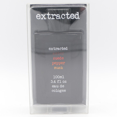 Extracted Amber Suede Pepper Musk Men's Eau De Cologne Spray 3.4 oz Sealed