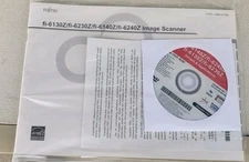 Fujitsu fi-6140z 6240z 6130z 6230z Scanner Driver Software DVD