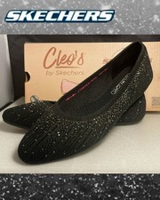 Skechers Cleo 2.0 Glitzy Daze Ballet Flats 9M