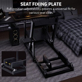 Hottoby Racing Simulator Cockpit 4080 Aluminum Fit LogitechG29 G920 Thrustmaster