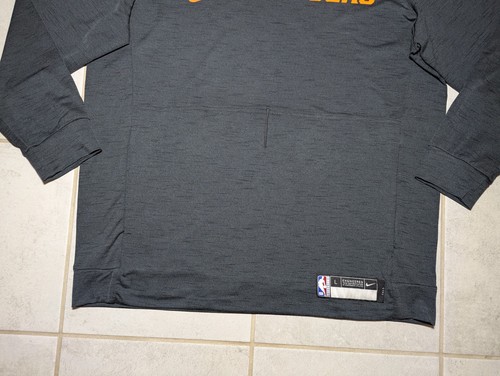 Nike Men's Large Tall Phoenix Suns Light Hoodie Shirt Gray Engineered Team Issue - Picture 2 of 8