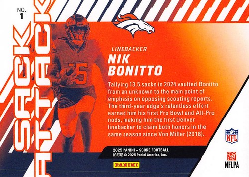 Puntuación #1 Nik Bonitto Sack Attack 2025 - Imagen 2 de 2
