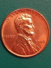 1945-D Lincoln Wheat GEM BRILLIANT RED UNCIRCULATED See Pics Nice Coin