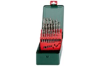 Metabo Hss-G-Bohrerkassette-Sp, 25-Teilig, 627154000