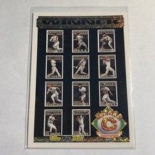 1994 Topps - Black Gold Tom Glavine, Jeff Bagwell, Barry Bonds #C