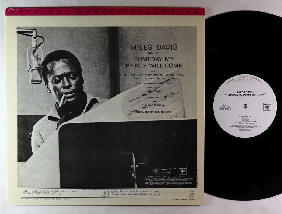 Miles Davis - Someday My Prince Will Come LP - MFSL Audiophile VG+ - Image 2 of 2