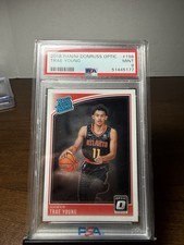 Trae Young #198 Prices [Rookie] | 2018 Panini Donruss Optic