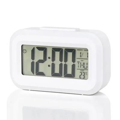 Digital Led Clock Household Bedside Battery Powered Multi-function Alarm