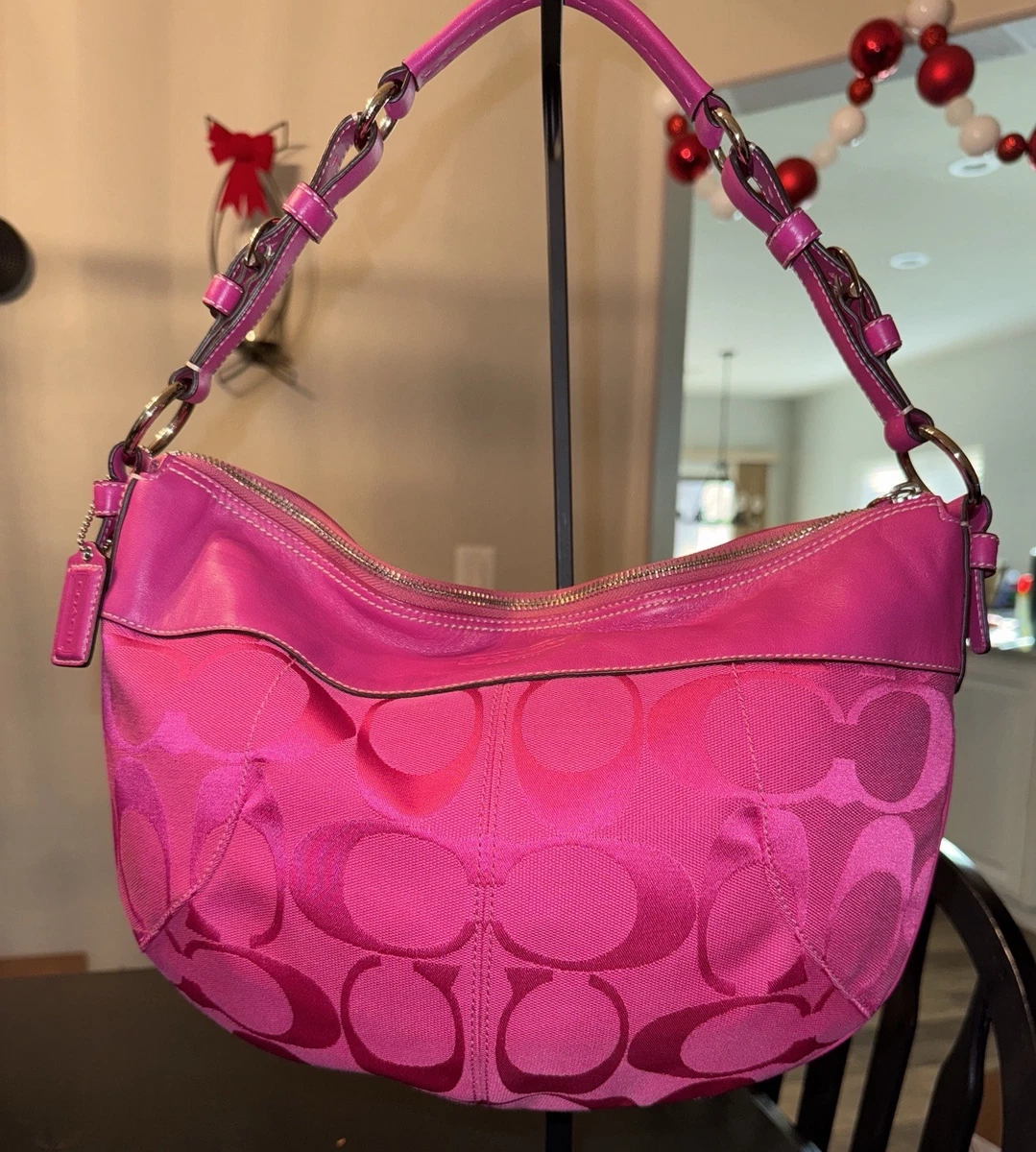 Coach Hobo Bags Pink Bags & Handbags for Women for sale | eBay