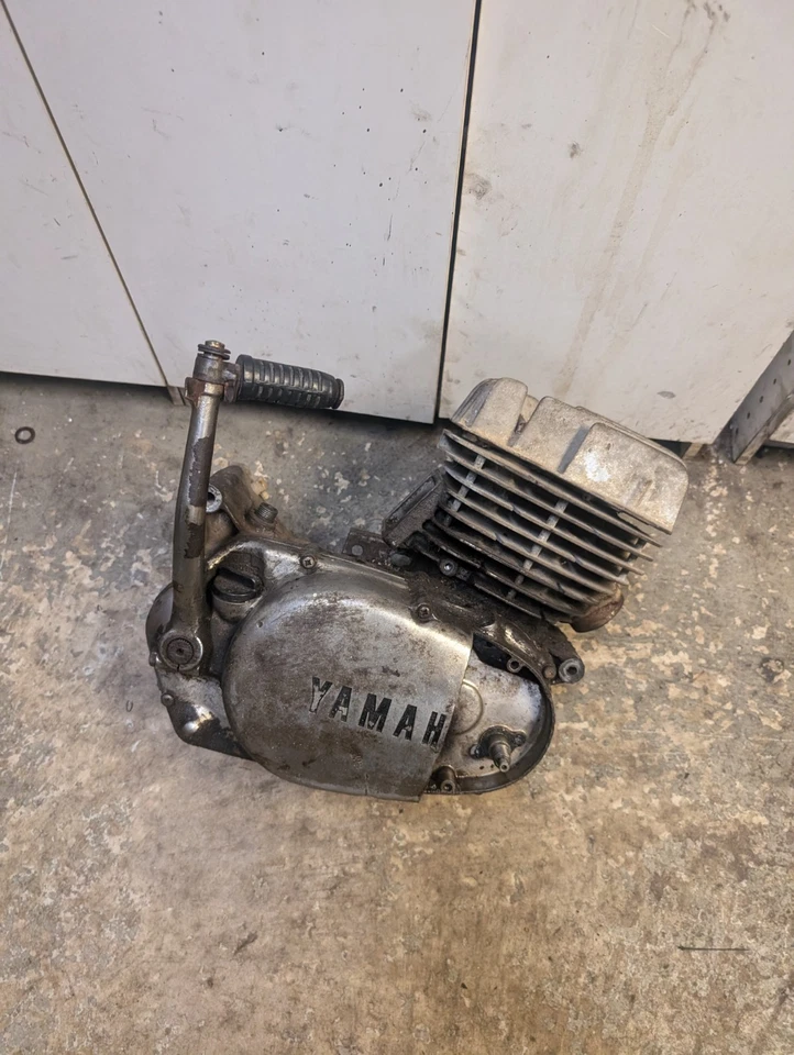 Yamaha DT2 1972 motor original OEM DT1F Enduro 250 Kicker Foto 2 de 4