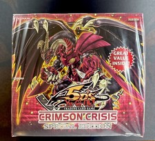 YUGIOH • 5DS CRIMSON CRISIS SPECIAL EDITION • BOOSTER BOX • UPPER DECK • SEALED