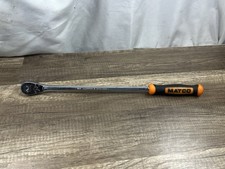 Matco Bfr158m 38 Dr 15-12 Long Handle Soft Grip 88 Tooth Fixed Ratchet Usa
