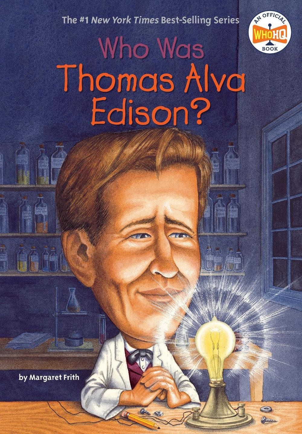 Margaret Frith's Who Was Thomas Edison - Biography for Kids (2005 Paperback)