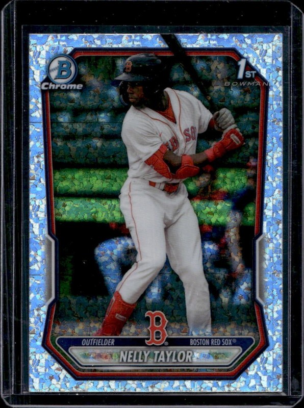 2026 Bowman Nelly Taylor Chrome Mini-Diamond Refractor 1st #BCP-65 Red Sox