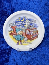Triptis Unser Sandm&auml;nnchen Kinderteller Feuerwehr Ostalgie &oslash; 20 cm Vintage 90er