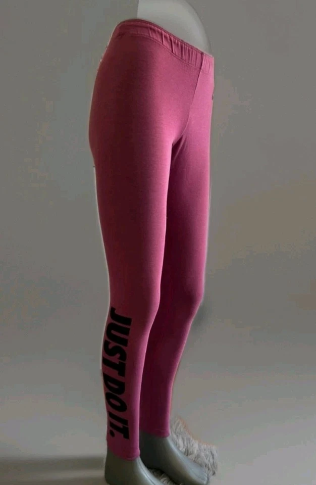 NIKE JUST DO IT Sporthose Leggings rosa Gr.S-36/38 Top - Bild 2 von 4