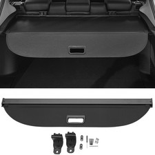 Retractable Cargo Cover For Bmw X1 F48 16-21 Rear Trunk Parcel Shelf Gloss Black