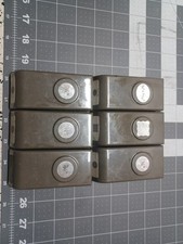 Stampin Up Medium Slim Locking, Lot Of 6- 4-3/4" Circle 1 Oval, 1 -Paper Punches