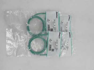 PANDUIT NETKEY NK5EPC3GRY Green Patch Cords Cat 5E ( 4 Pack )