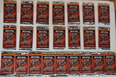 23x Booster Warlord CCG: Counter Attack  Saga of the Storm   English Sealed 2004