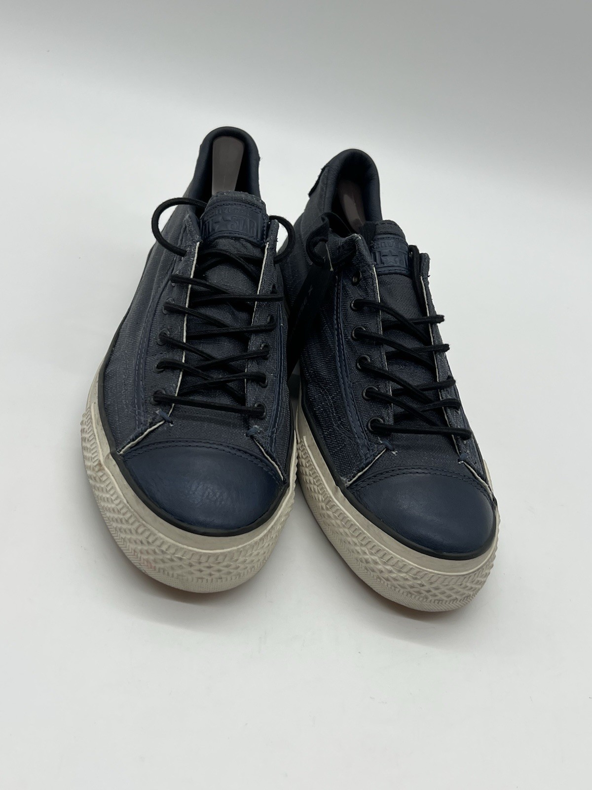 Converse John Varvatos X Men's Sz 12 Blue Distressed Textile