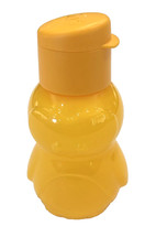 Raro Tupperware 12 oz Niños Eco+ Tapa Abatible Botella de Agua Pingüino Naranja EE. UU.