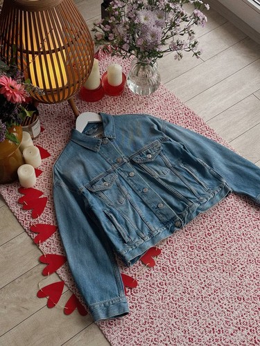 Acne Studios Denim Jacket LAB NT MID VTG Blue Italy Size 34