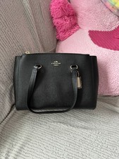 COACH 37145 Stanton Carryall 26 In Crossgrain Leather LIGHT GOLD/BLACK