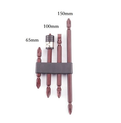 Magnetic Electric Driver Bit Set of 4 Alloy Steel for Easy Access Tasks