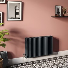 Keswick 4 Column 600 x 1010 Anthracite Radiator - BRAND NEW