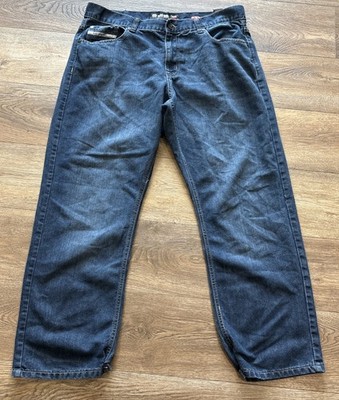 Vintage Y2K Ecko Unltd Jeans Mens 38 Blue Slim Straight Streetwear rhino