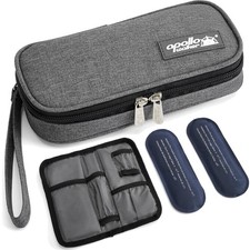 Insulated Insulin Case with 2 Ice Packs – Perfect Travel Companion for Diabetics
