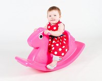 Little Tikes Rocking Horse (magenta) 1year+ Indoor Outdoor Rocker Kids Party Fun Little Tikes Rocking Horse (magenta) 1year+ Indoor Outdoor Rocker Kids Party Fun