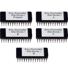 Emu E-Mu Drumulator Digidrums Electronic Drums 1 EPROM Sound Expansion Bank