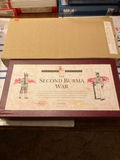 BRITAINS, SECOND BURMA WAR SET TOY SOLDIERS SET 5296, MINT, NIB w MASTER CARTON