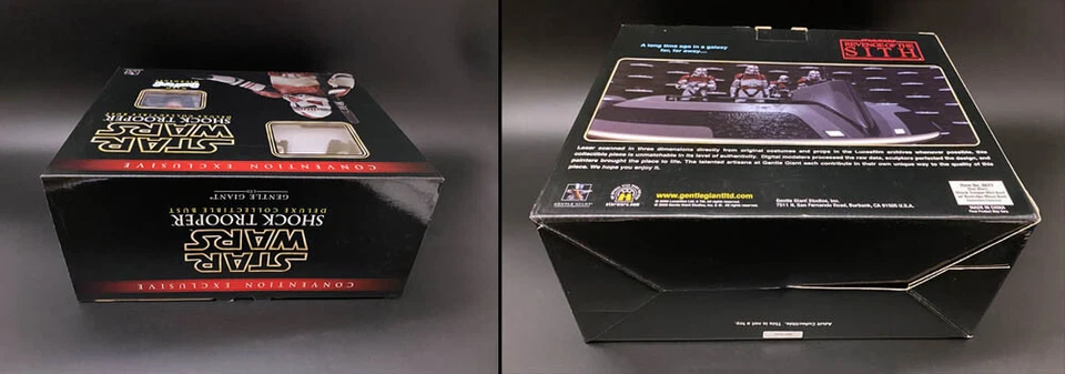 Busto de lujo Star Wars Shock Trooper Gentle Giant 2006 exclusivo SDCC NUEVO EN CAJA LE COMO NUEVO Foto 2 de 3