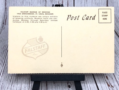 St Louis MO-Missouri, Falstaff Museum of Brewing Kettle Vintage Postkarte - Bild 2 von 4