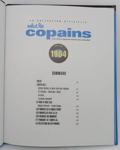 2/ rare à trouver LIVRE CD SALUT LES COPAINS SYLVIE VARTAN AVRIL JUIN 1964 - Photo 2 sur 6