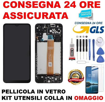Originaler Display LCD Touchscreen Rahmen Samsung Galaxy A04S SM-A047F FLAT CDOT