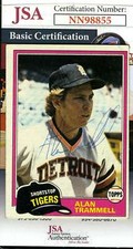 Top 10 Alan Trammell Baseball Cards 19