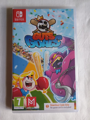 Guts N Goals Nintendo Switch Code in Box BRANDNEU & VERSIEGELT schneller & kostenloser Versand